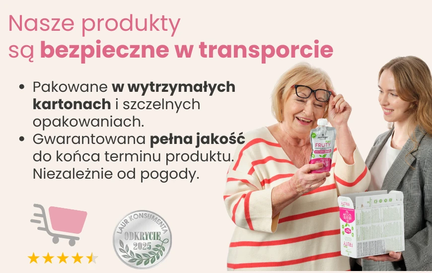 Nasze produkty  są bezpieczne w transporcie
