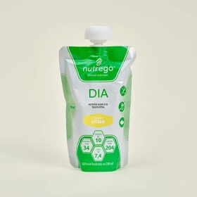 Nutrego DIA 12 x 200 ml o smaku orzechowym - płynna dieta dla cukrzyków