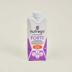 Nutrego FORTE 12 x 330 ml o smaku poziomki