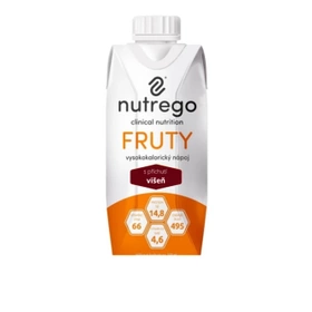 Nutrego FRUTY wiśnia 330 ml (12 szt.)