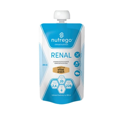 Nutrego RENAL orzech 200 ml (12 szt.)