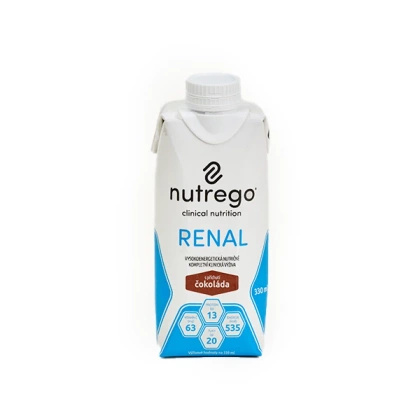 Nutrego RENAL 330 ml czekolada (12 szt.) KRÓTKA DATA