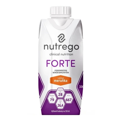 Nutrego FORTE morela 330 ml (12 szt.)