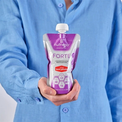 Nutrego FORTE 200 ml poziomka (12 szt.)