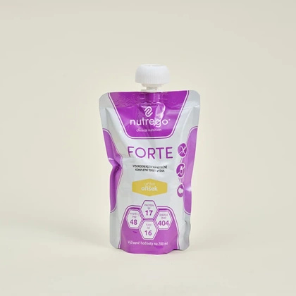 Nutrego FORTE 12 x 200 ml o smaku orzechów KRÓTKA DATA