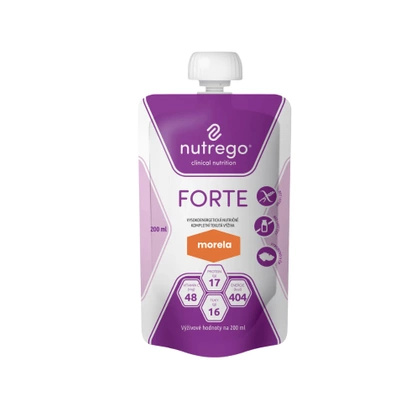 Nutrego FORTE morela 200 ml (12 szt.)