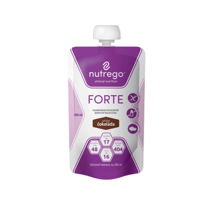 Nutrego FORTE czekolada 200 ml (12 szt.)