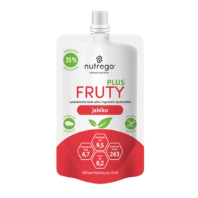 Nutrego FRUTY PLUS jabłko 175 ml (4 szt.)