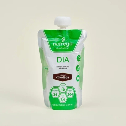 Nutrego DIA 12 x 200 ml o smaku czekoladowym [KRÓTKA DATA]