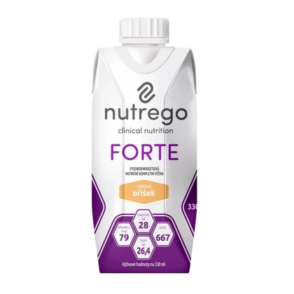 Nutrego FORTE orzech 330 ml (12 szt.)