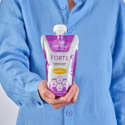 Nutrego FORTE 12 x 200 ml o smaku cappucino KRÓTKA DATA