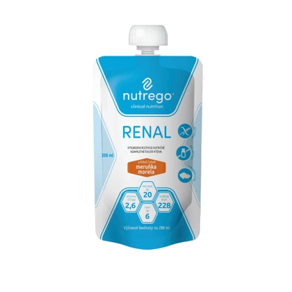 Nutrego RENAL morela 200 ml (12 szt.)