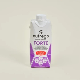 Nutrego FORTE 12 x 330 ml o smaku poziomki KRÓTKA DATA
