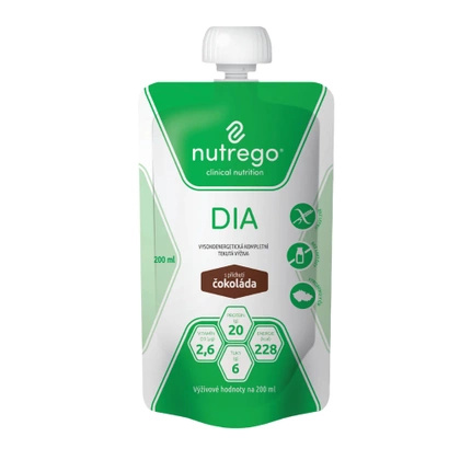 Nutrego DIA czekolada 200 ml (12 szt.)