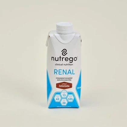 Nutrego RENAL 330 ml czekolada (12 szt.) KRÓTKA DATA