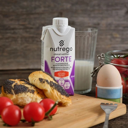 Nutrego FORTE 12 x 330 ml o smaku wanili